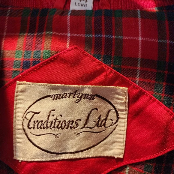 Retro Red Men's Jacket Marlynn Traditions - Picture 3 of 5